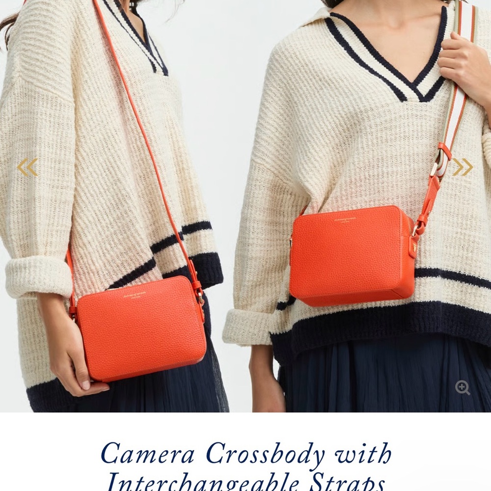 Aspinal of London Crossbody Coral Bag